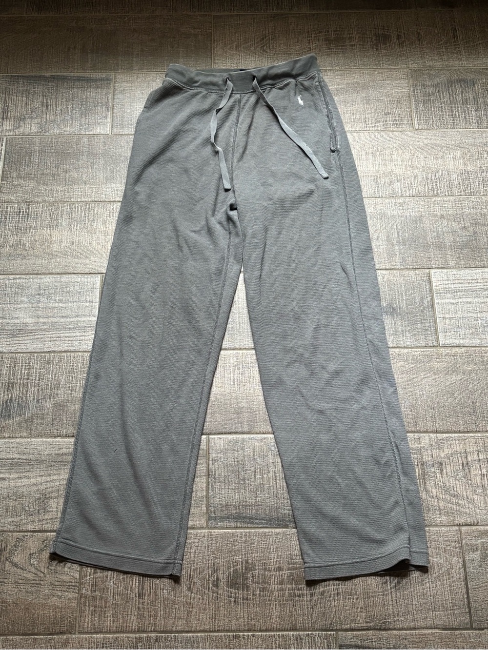 Men’s Polo Ralph Lauren Gray Drawstring Pajama Pants - Picture 1 of 2